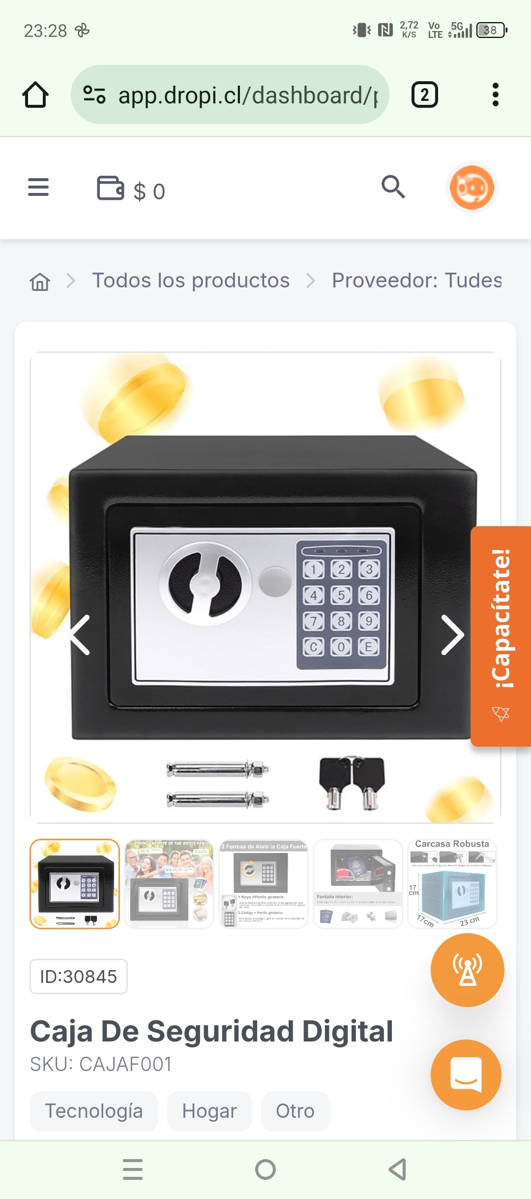 Caja De Seguridad Digital